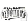 Lift Kit for 2007-2018 Jeep Wrangler JK 2WD/4WD 4'' Front and Rear