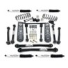 Lift Kit for 2024-2024 Jeep Wrangler 4'' Front and Rear