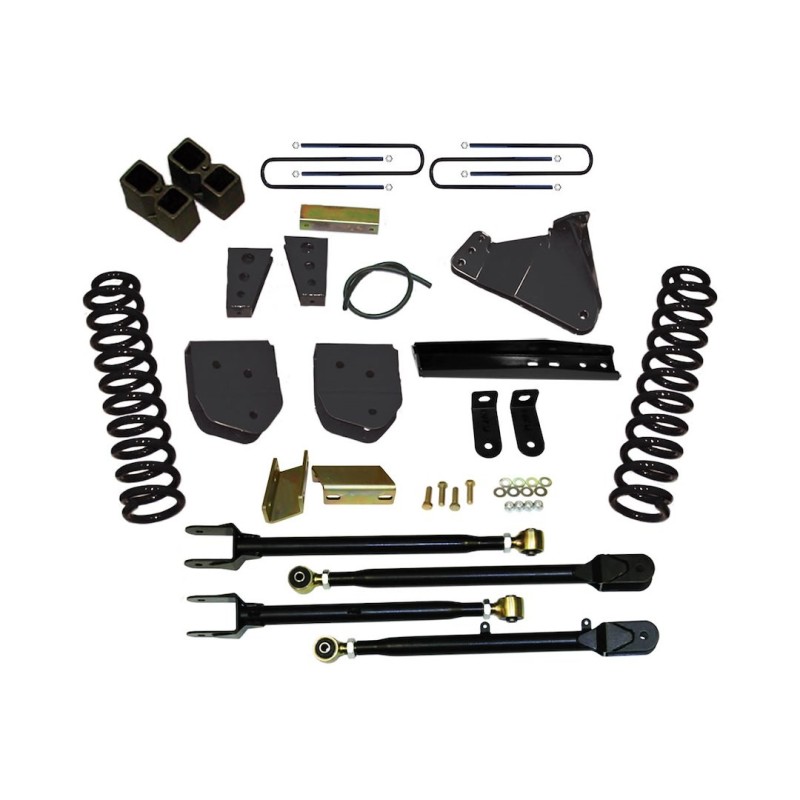 Lift Kit for 2011-2019 Ford F-350 Super Duty 4WD 6'' Front and Rear