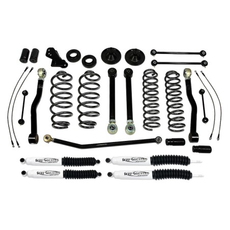 Lift Kit for 2007-2018 Jeep Wrangler JK 2WD/4WD 4'' Front and Rear