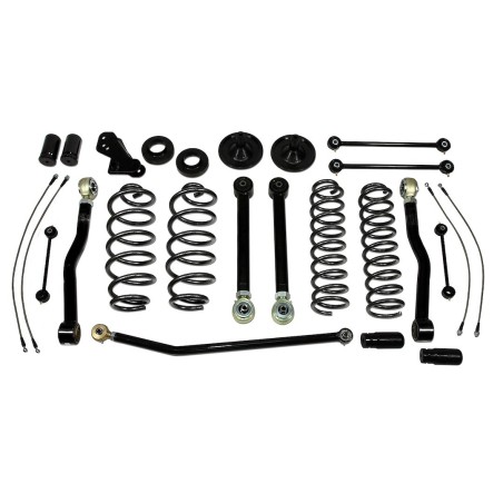 Lift Kit for 2007-2018 Jeep Wrangler JK 2WD/4WD 4'' Front and Rear