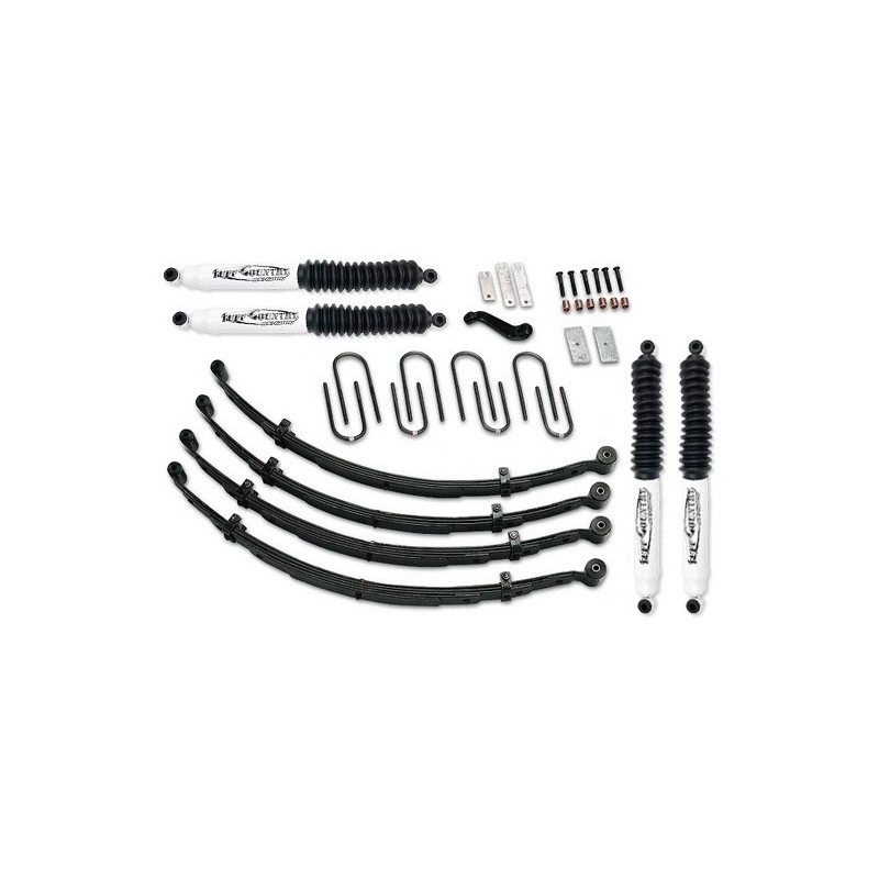 Lift Kit for 1976-1986 Jeep CJ7 4'' Front and Rear