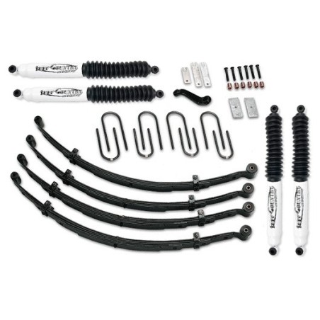 Lift Kit for 1976-1986 Jeep CJ7 4'' Front and Rear