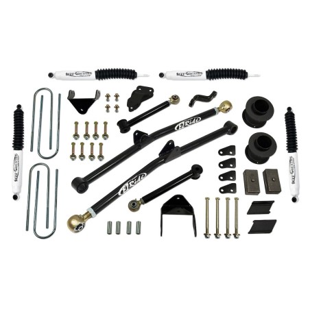 Lift Kit for 2011-2012 Ram 3500 4WD 4'' Front and Rear