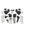 Lift Kit for 2013-2016 Ram 3500 4WD 2'' Front and Rear