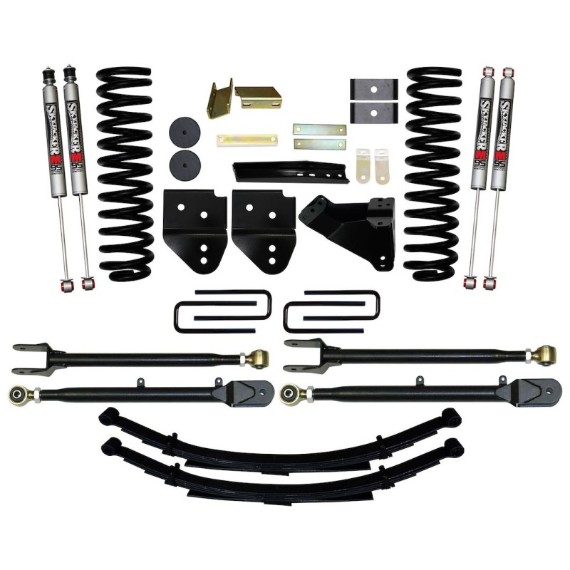 Lift Kit for 2011-2011 Ford F-350 Super Duty 4WD 4'' Front and Rear
