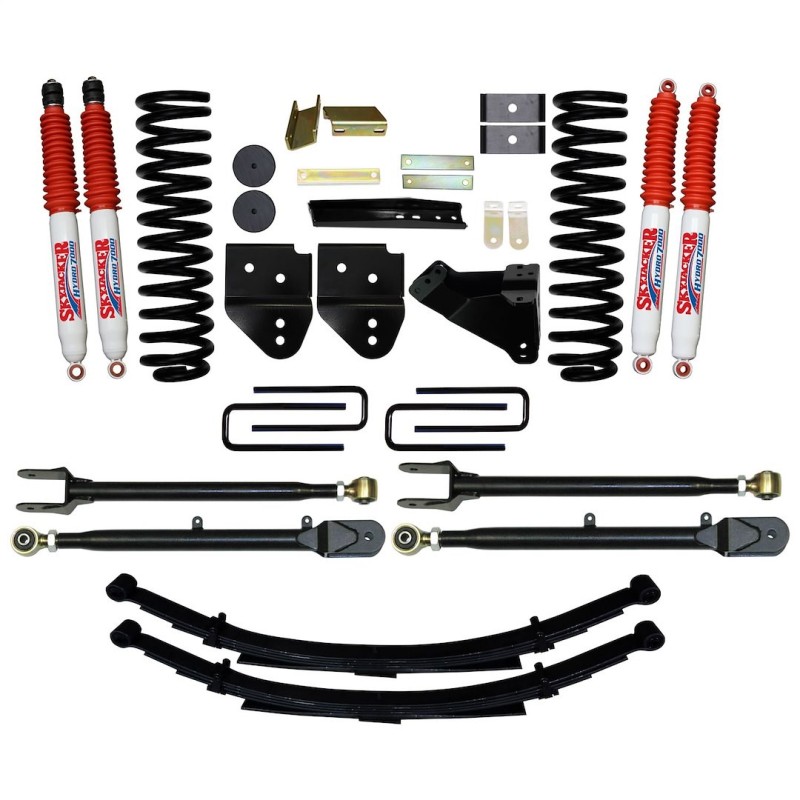 Lift Kit for 2011-2011 Ford F-350 Super Duty 4WD 4'' Front and Rear