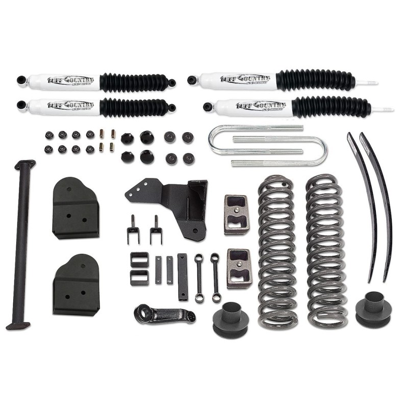 Lift Kit for 2008-2016 Ford F-250 Super Duty 4WD 4'' Front and Rear
