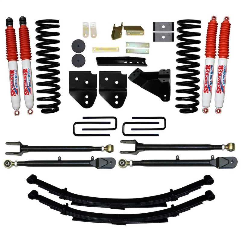 Lift Kit for 2011-2019 Ford F-250 Super Duty 4WD 4'' Front and Rear