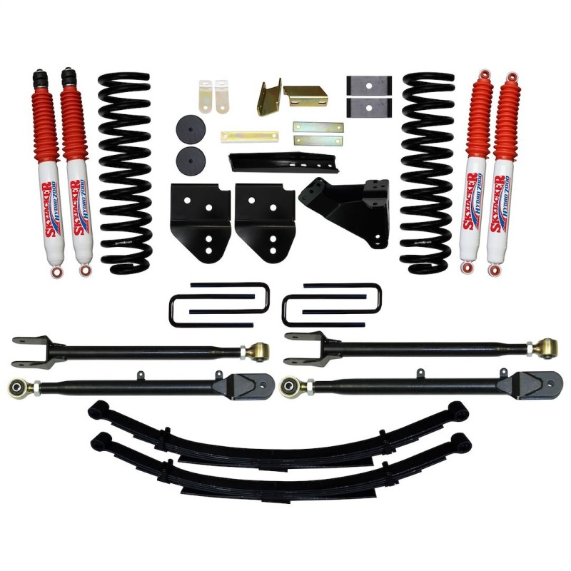 Lift Kit for 2011-2019 Ford F-250 Super Duty 4WD 4'' Front and Rear