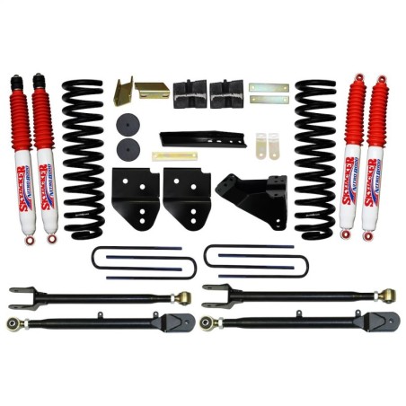 Lift Kit for 2011-2019 Ford F-250 Super Duty 4WD 4'' Front and Rear