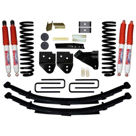 Lift Kit for 2011-2019 Ford F-250 Super Duty 4WD 4'' Front and Rear