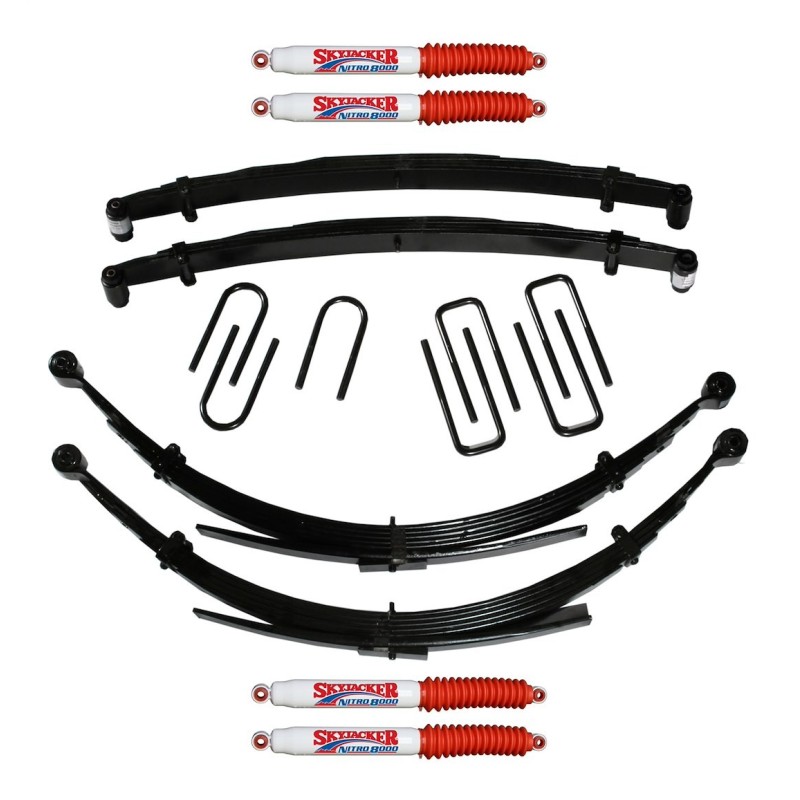 Lift Kit for 1989-1991 Dodge W250 6'' Front and Rear