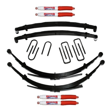Lift Kit for 1989-1991 Dodge W350 6'' Front and Rear