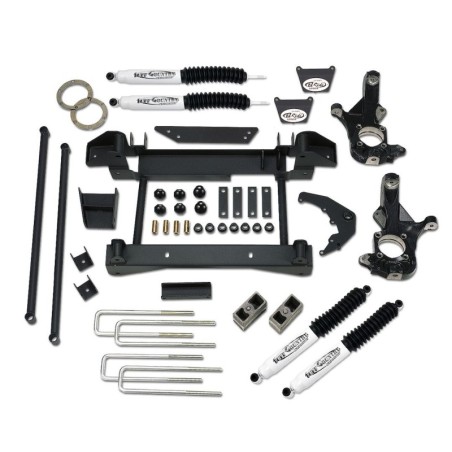 Lift Kit for 2001-2010 GMC Sierra 2500 HD 4WD 4'' Front and Rear