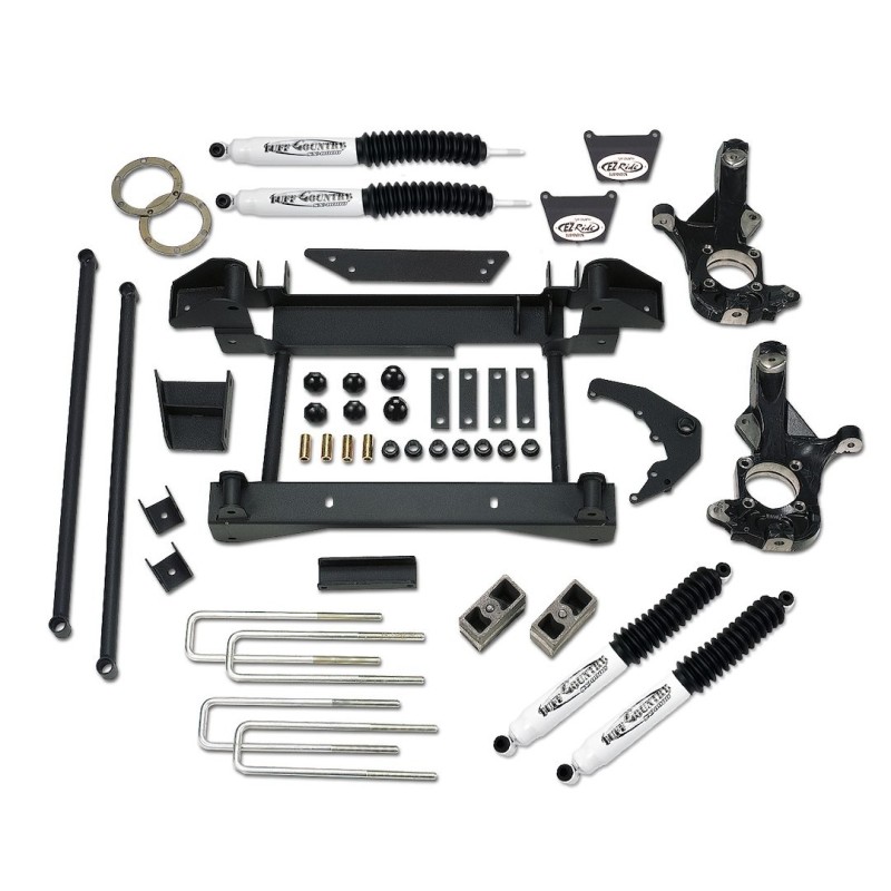 Lift Kit for 2007-2007 GMC Sierra 2500 HD Classic 4WD 4'' Front and Rear