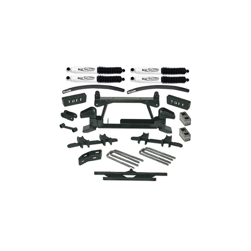 Lift Kit for 1994-1998 GMC K2500 Suburban 6'' Front and Rear