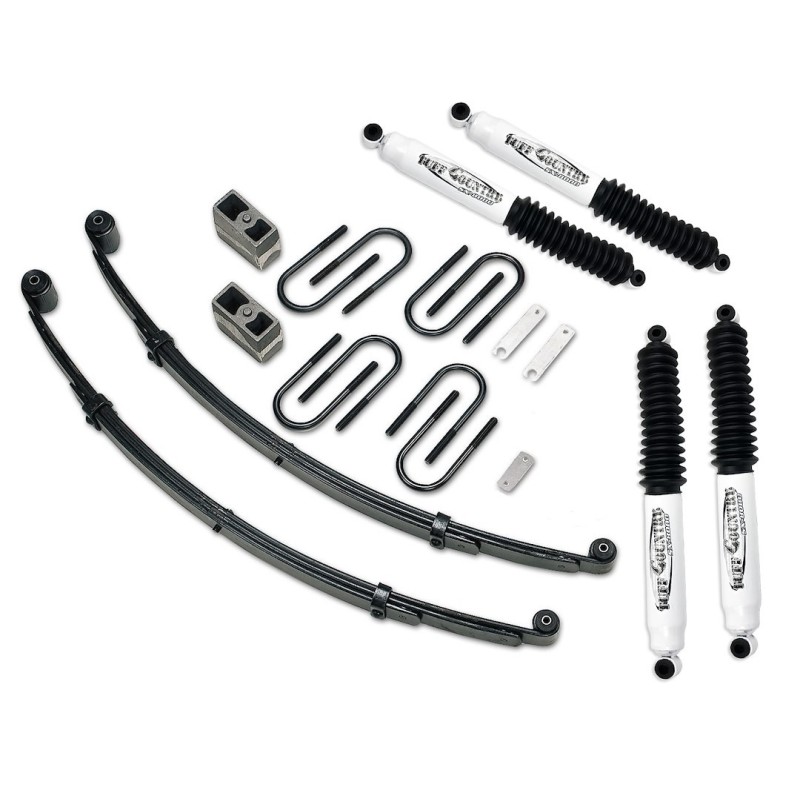 Lift Kit for 1973-1986 Chevrolet K10 Suburban 3'' Front and Rear