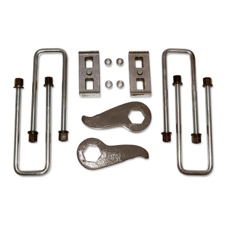 Lift Kit for 2011-2019 Chevrolet Silverado 3500 HD 4WD 1'' Front and Rear