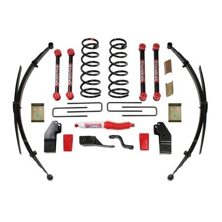 Lift Kit for 2000-2002 Dodge Ram 2500 4WD 4.5'' Front and Rear