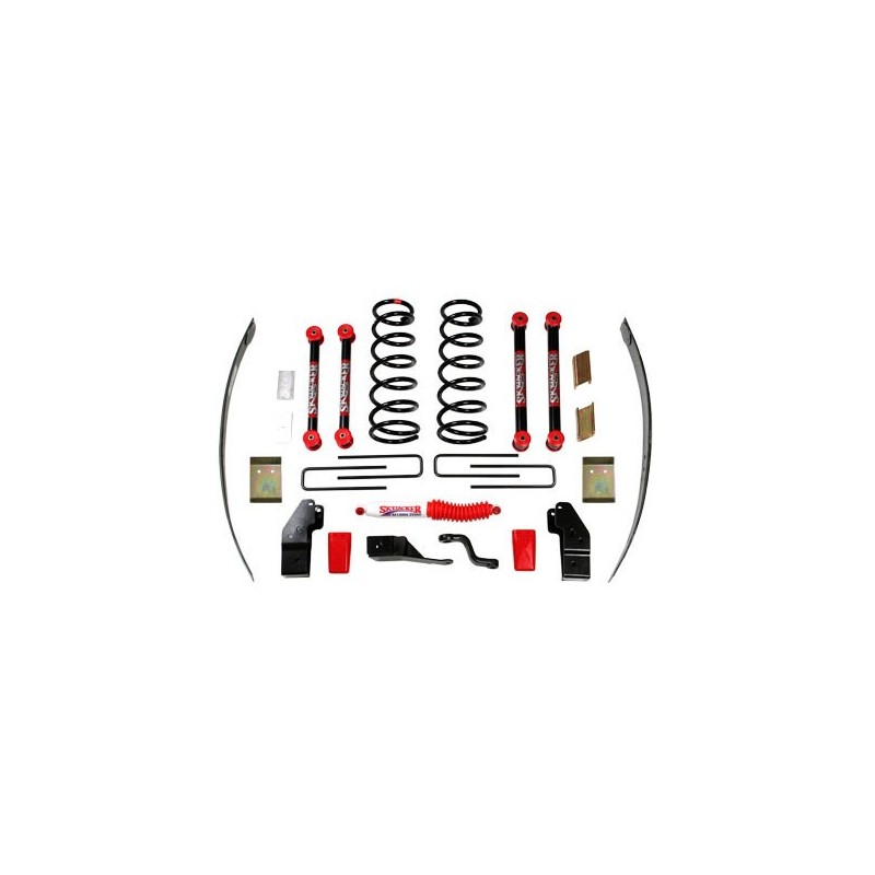 Lift Kit for 1994-2002 Dodge Ram 2500 4.5'' Front and Rear