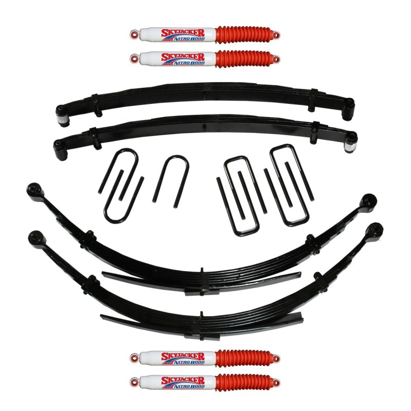 Lift Kit for 1989-1991 Dodge W350 4'' Front and Rear