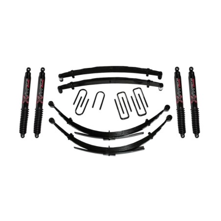 Lift Kit for 1989-1991 Dodge W350 4'' Front and Rear