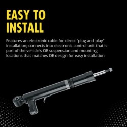 Shock Absorber for 2012-2013 Volkswagen Passat   0'' Rear Monroe