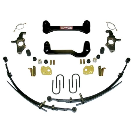 Lift Kit for 2004-2012 GMC Canyon 2WD 4'' Front and Rear