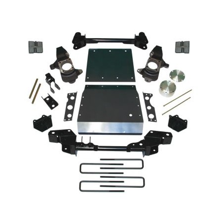 Lift Kit for 2002-2005 GMC Yukon XL 2500 4WD 6'' Front and Rear
