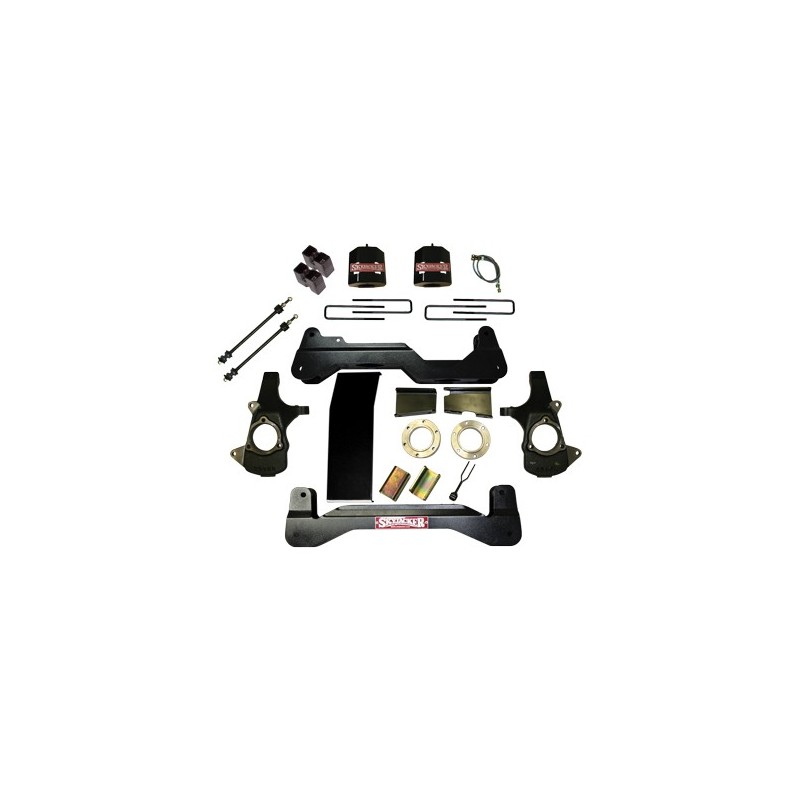 Lift Kit for 2007-2012 GMC Sierra 1500 2WD/4WD 6'' Front and Rear