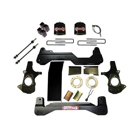 Lift Kit for 2007-2012 GMC Sierra 1500 2WD/4WD 6'' Front and Rear