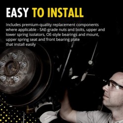 Coil Spring Isolator for 2004-2004 Nissan Pathfinder Armada   0'' Front Monroe