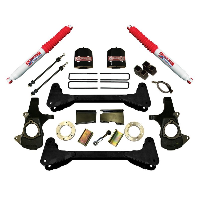 Lift Kit for 2007-2013 GMC Sierra 1500 2WD/4WD 6'' Front and Rear