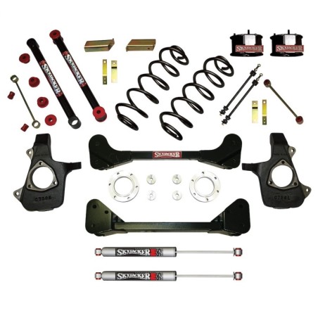 Lift Kit for 2007-2013 GMC Yukon 4WD 4'' Front and Rear