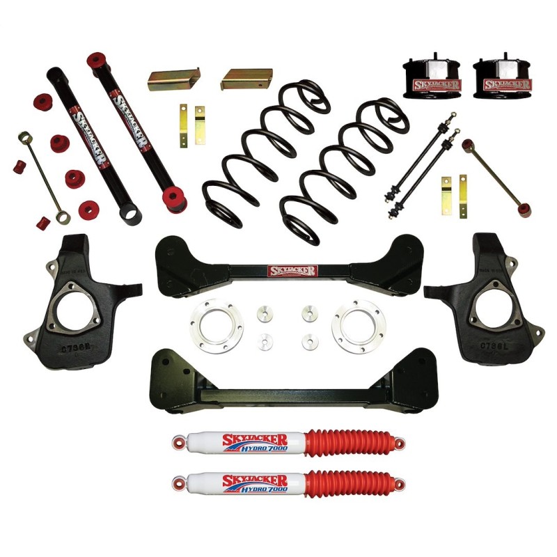 Lift Kit for 2007-2013 GMC Yukon 4WD 4'' Front and Rear