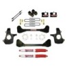 Lift Kit for 2007-2013 GMC Sierra 1500 4WD 4'' Front and Rear