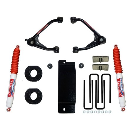 Lift Kit for 2007-2013 GMC Sierra 1500 4WD 3.5-4'' Front and Rear