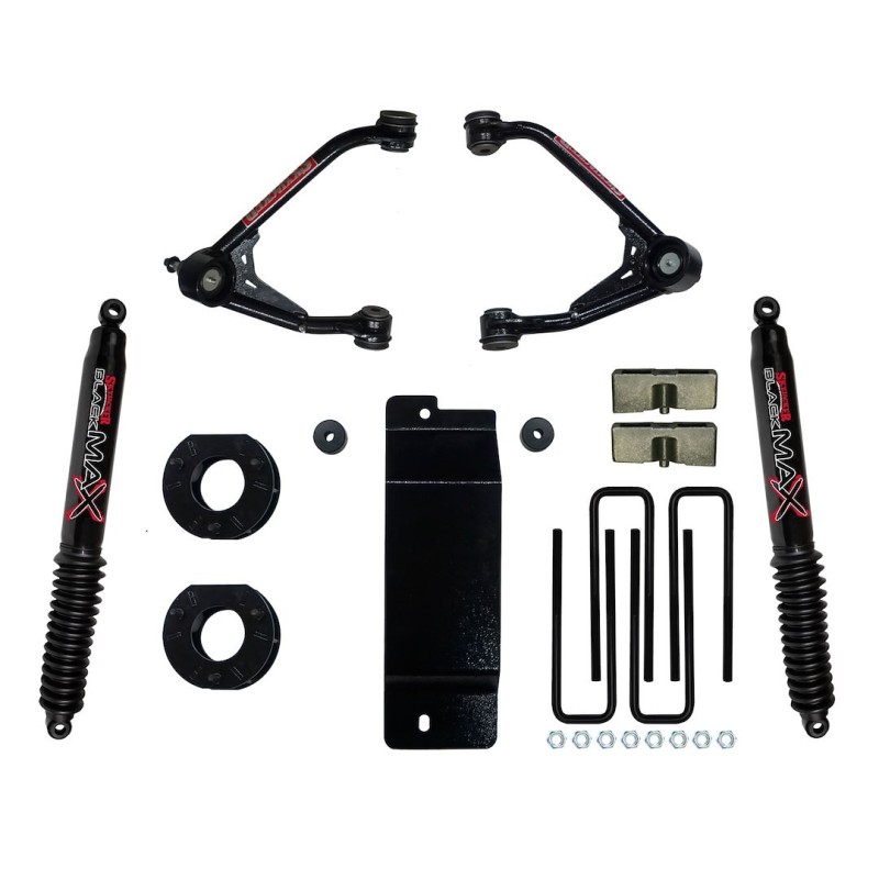 Lift Kit for 2007-2013 Chevrolet Silverado 1500 4WD 3.5-4'' Front and Rear