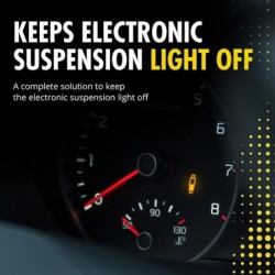 Electronic to Conventional Shock Absorber Conversion Kit for 2002-2006 Cadillac Escalade   0'' Full Front and Rear Monroe