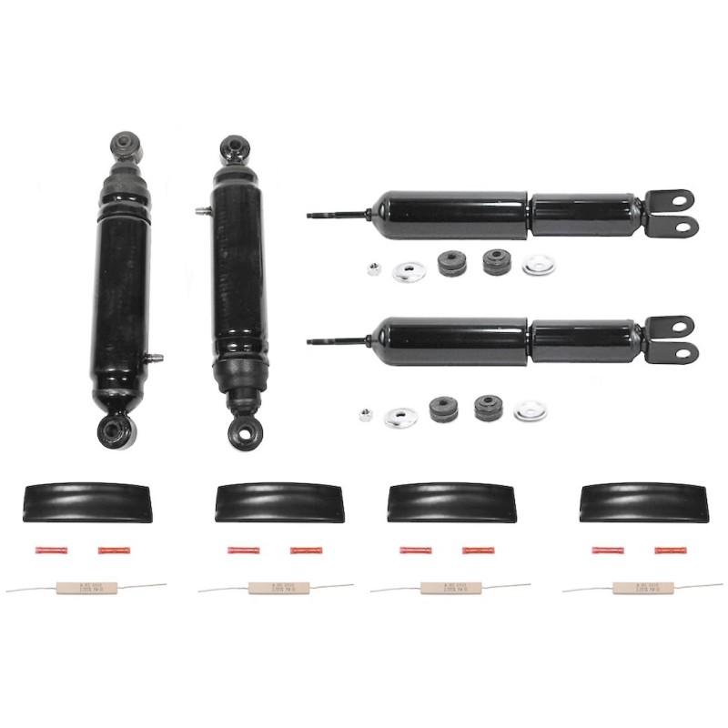 Electronic to Conventional Shock Absorber Conversion Kit for 2000-2006 Chevrolet Tahoe   0'' Full Front and Rear Monroe