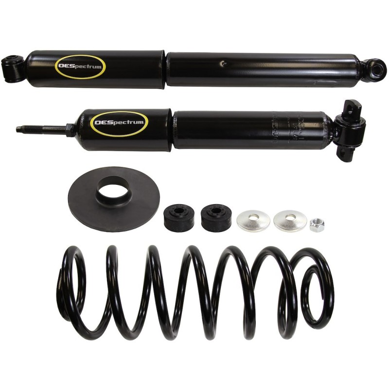 Air Spring to Coil Spring Conversion Kit for 1998-2002 Lincoln Navigator 2WD/4WD  0'' Rear, Front Monroe