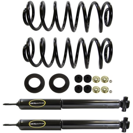 Air Spring to Coil Spring Conversion Kit for 2003-2011 Lincoln Town Car   0'' Rear Monroe