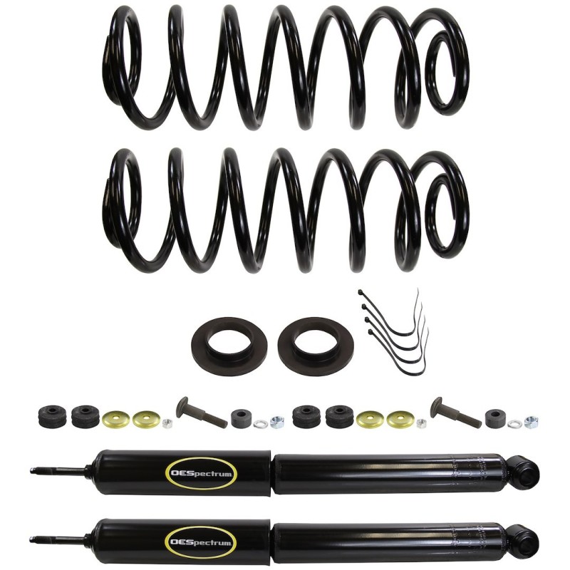 Air Spring to Coil Spring Conversion Kit for 1992-2002 Mercury Grand Marquis   0'' Rear Monroe