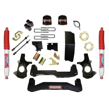 Lift Kit for 2014-2015 GMC Sierra 1500 4WD 6-7'' Front and Rear
