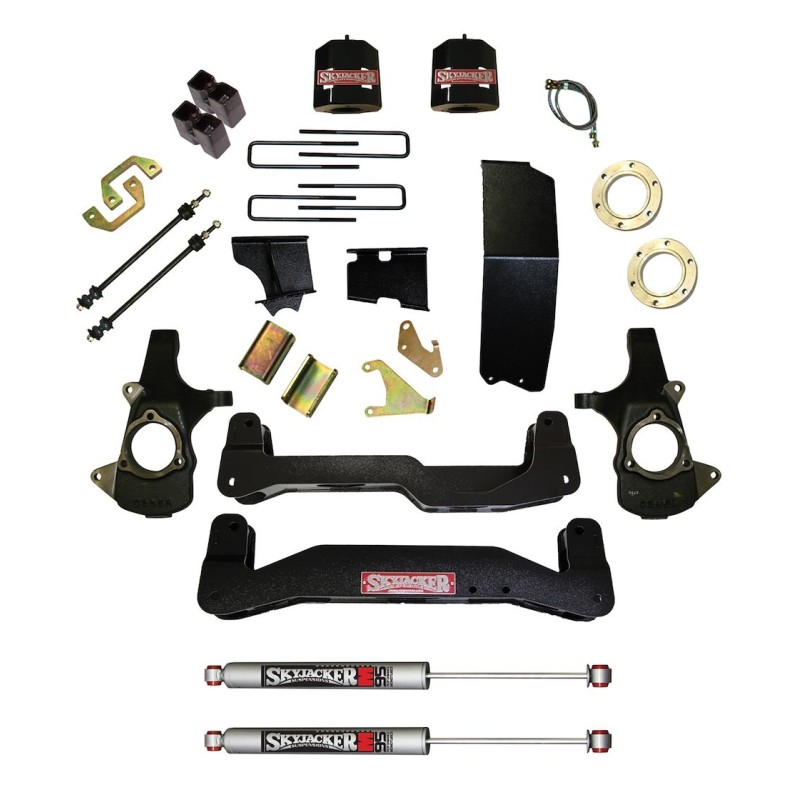 Lift Kit for 2014-2018 Chevrolet Silverado 1500 2WD/4WD 6-7'' Front and Rear
