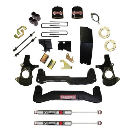 Lift Kit for 2014-2018 Chevrolet Silverado 1500 2WD/4WD 6-7'' Front and Rear