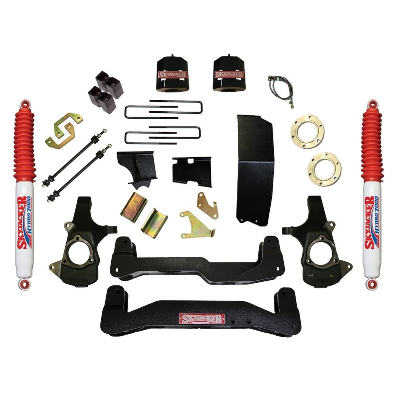 Lift Kit for 2014-2015 GMC Sierra 1500 2WD/4WD 6-7'' Front and Rear