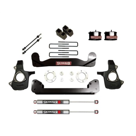 Lift Kit for 2014-2016 GMC Sierra 1500 2WD/4WD 4'' Front and Rear