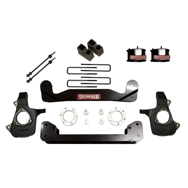 Lift Kit for 2014-2016 GMC Sierra 1500 2WD/4WD 4'' Front and Rear